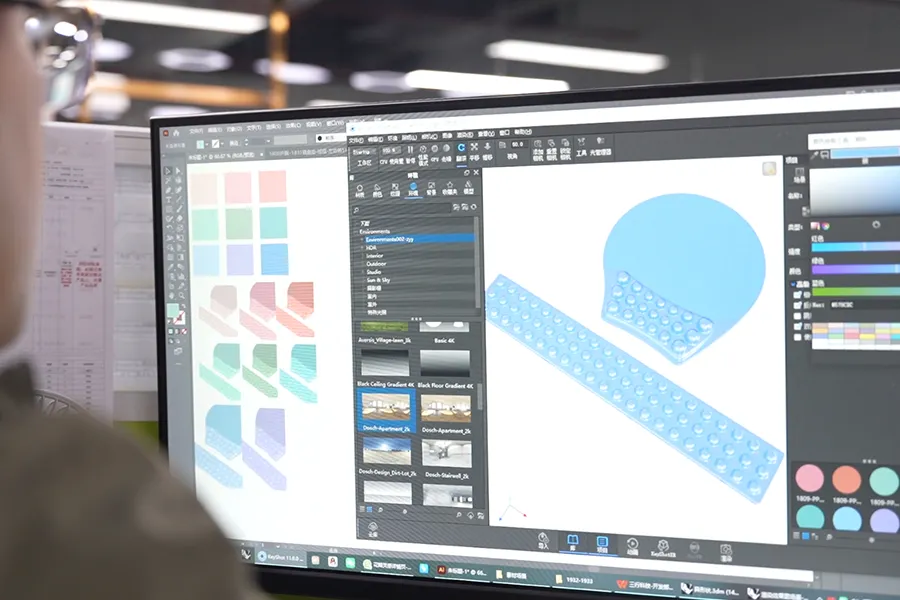 Complex 3D Molding Precision