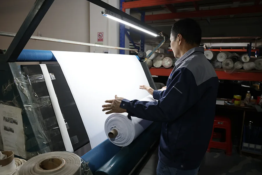 Material rolls and blanks