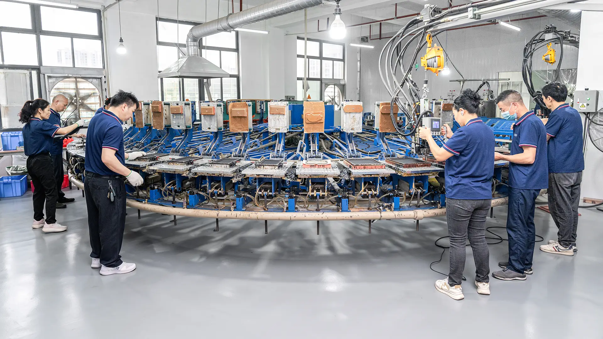 Precision Guaranteed by our Automated Rotary Assembly Line