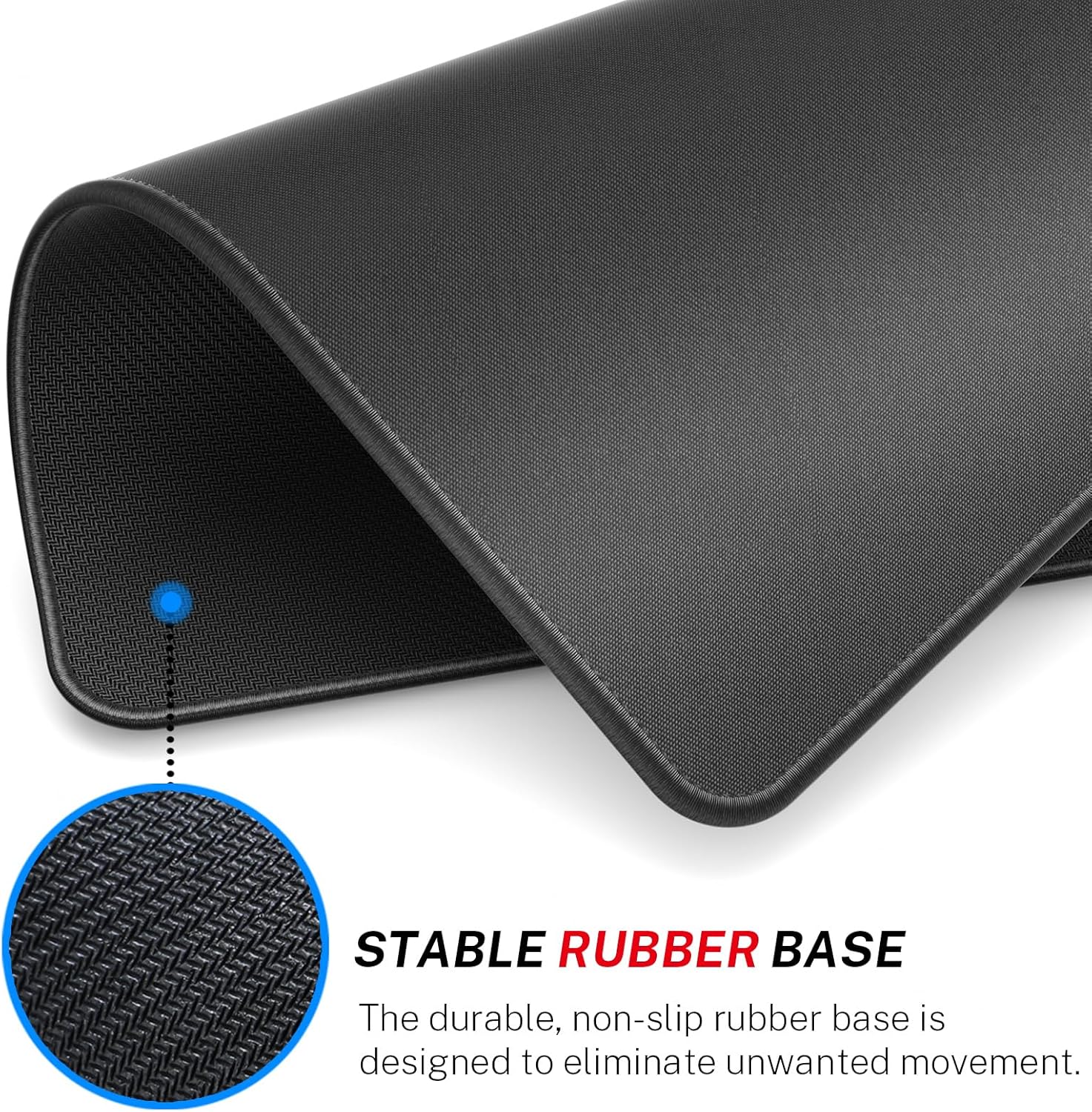 Custom Compact Waterproof fabric Mouse Pad for Laptop & Desk
