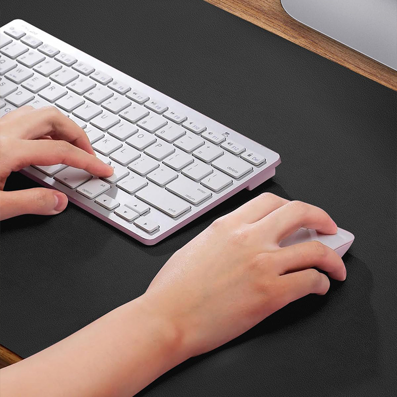 Custom large Desk Pad Protector Non-Slip PU leather Mouse Pad for office and Home